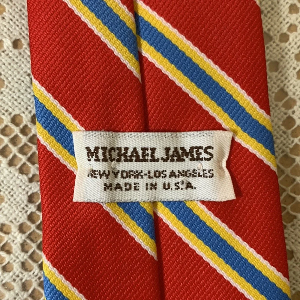 Vintage Boys clip on Tie
